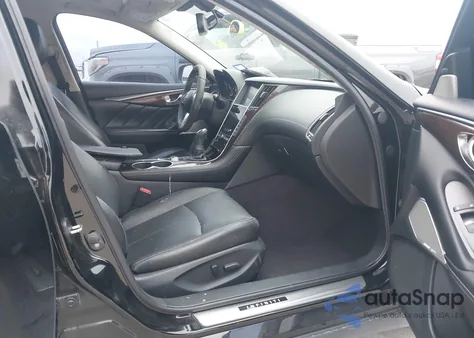 2018 Infiniti Q50 3.0T Luxe z USA, uszkodzony, nr VIN JN1EV7AP2JM363554